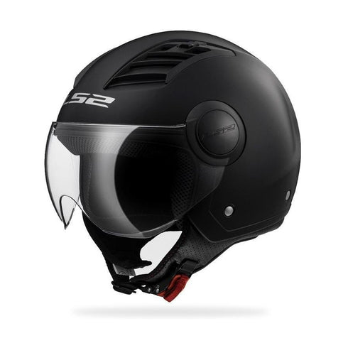 CASCO ABIERTO LS2 AIRFLOW SOLID M NGO/MATE OF562